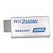 Linkcool Wii to HDMI 720P / 1080P HD Output Upscaling Converter - Supports All Wii Display Modes, HDMI Upscale