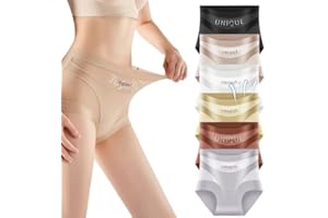 Unique Underwear, Unique Underwear for Women, High-Waist Tummy Control Seamless Silky Soft Breathable Shaping Briefs