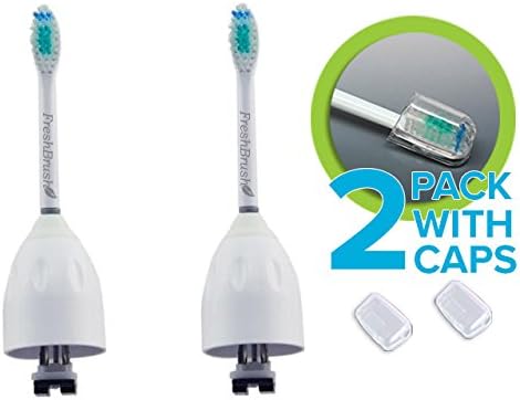 Premium Replacement Toothbrush Heads | Fits Philips Sonicare E-Series Handles Advance, Essence, Elite, CleanCare and Extreme | Soft Reminder Bristles | 2 Pack