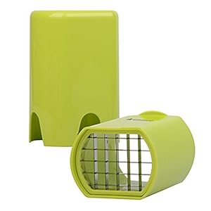 Wonderchef Plastic French Fries Cutter, Green