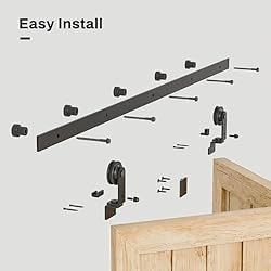 AONAYIOA 40"/3.3FT Bi-Folding Sliding Barn Door