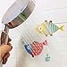 Ocean Fish Wall Decals – Sea Whale Turtle Tropical Creatures Bathroom Stickers - Cartoon Decorative Bathroom Wall Decal for Kids [>50 Art Decals]