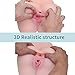 Rzoeox Sex Doll Male Masturbator, Realistic TPE 3D Love Dolls with Tight Vagina and Anal Extremely Soft Ass Adult Sex Toy for Men (10.24 x 9.06 x 4.33in,5.5lb)