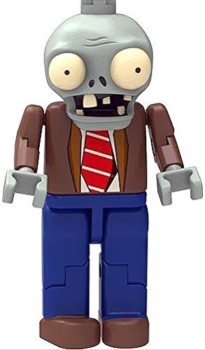 K'NEX Plants vs. Zombies Series 1 Basic Zombie 2-Inch Minifigure [Loose]