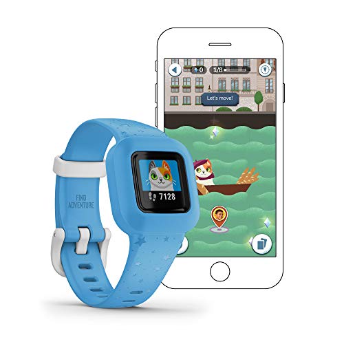 Garmin vivofit jr. 3, Fitness Tracker for Kids, Includes Interactive App Experience, Swim