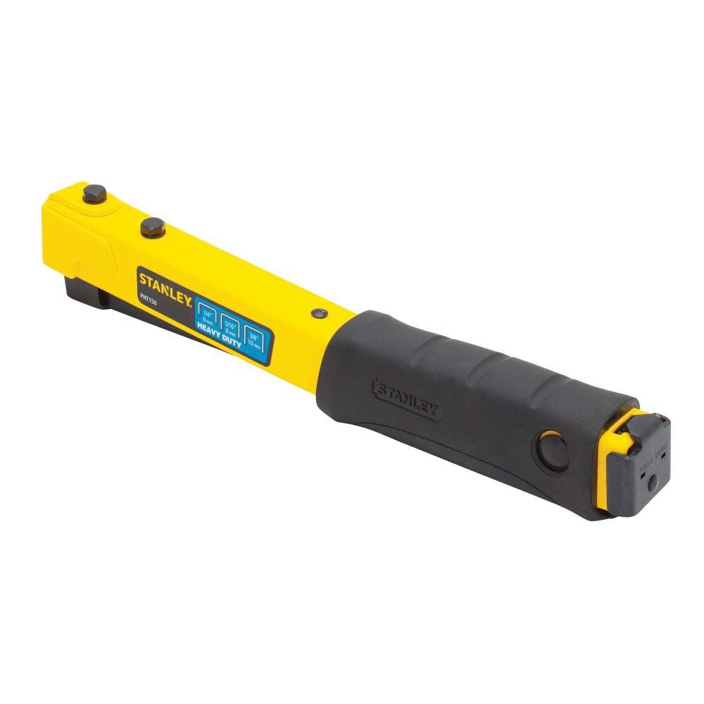 Stanley Tools PHT150C Sharpshooter Heavy-Duty Hammer Tacker, Yellow