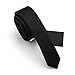 Elviros® Mens Eco-friendly Fashion Solid Color Slim Tie 2.4'' (6cm) (1.6