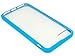 Bastex iPhone 7 Plus Case, Slim Fit Flexible Clear Transparent Rubber Back Cover Fused Sky Blue Side Bumper Snap Case for Apple iPhone 7 Plus / 7 Pro