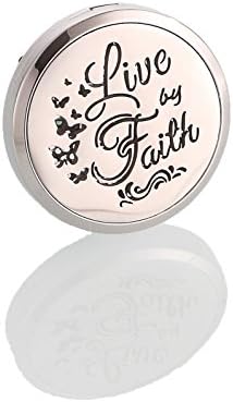 Unique Hypo-allergenic Essential Oils Diffuser Locket / Carving Aromatherapy Round Pendant Car Interior Decoration