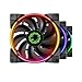 CPU Cooler, 120mm Addressable RGB PWM Fan with 4 Copper Heatpipes, GAMEMAX GAMMA-500-RAINBOW
