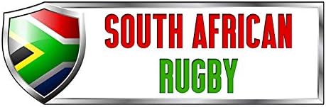 South African Rugby Africa African Country Nation Printed Sticker Decal Die Cut Sticker Graphic - Car Sticker Laptop Sticker