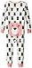 Petit Lem Little Girls' M407 Heart Of A Bear - Onesie
