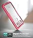 i-Blason LG V30 Case, [Heavy Duty Protection] [Clear Back] [Magma Series] Shock Reduction/Full Body Bumper Case with Built-in Screen Protector for LG V30/ V30 Plus /V30S 2017 (Pink)