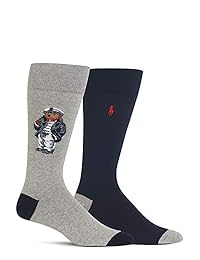 Polo Ralph Lauren All Over Preppy Polo Bear Calcetines - 2 unidades (899756PK)