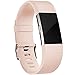 Humenn Fitbit Charge 2 HR Accessory Band for Women, Blush Pink, Small