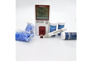 Hb Hemoglobin Meter Analyzer Hemoglobin Test Kit Anemia Monitor + 50 Test Cards