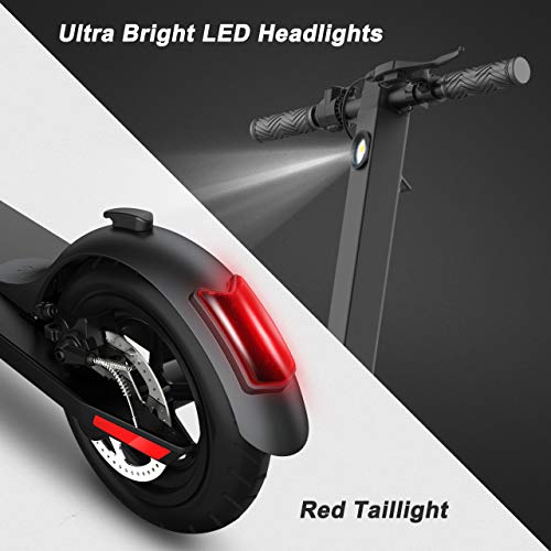 MEGAWHEELS S5 Electric Scooter, 13 Miles Long Range Battery, Up to 15.5 MPH, 8.5" Pneumatic Tires, Portable and Folding Commuter Electric Scooter for Adults