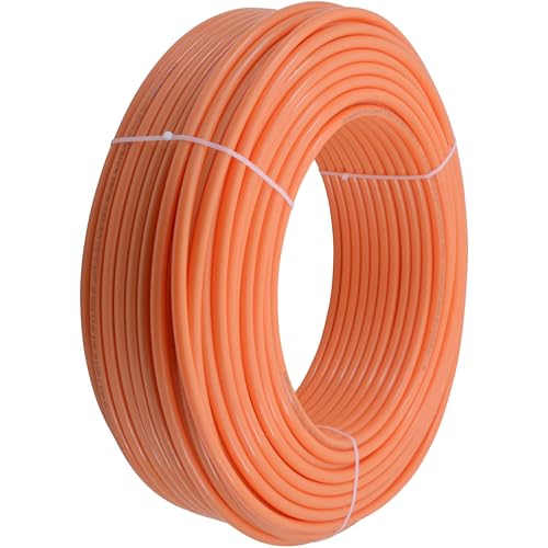 SharkBite 1/2 Inch x 1000 Feet Orange PEX Pipe, Made in the USA, Oxygen Barrier…