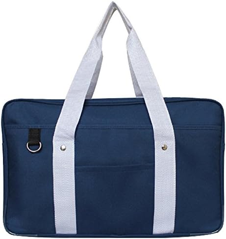 Unisex Japanese Anime Handbag Shoulder Bag Commuter Preppy Style School Bag size One Size (Blue)