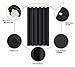 Home Queen Shower Curtain, Heavy Duty Liner, Bathroom Curtain Liner, 72 W x 72 L Inches, Black
