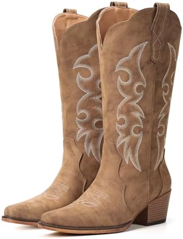 Amazon.com | CORRAL Women's LD Embroidery Decorated 11.5in Shaft