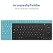 JETech Ultra-Slim 2.4G Wireless Keyboard for Windows (Black) - 2160