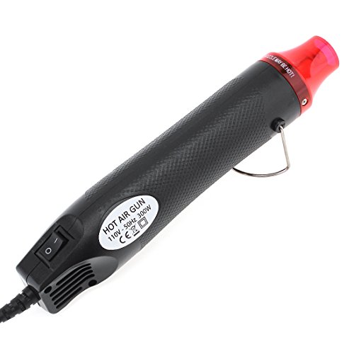 ChgImposs Mini Hot Air Gun, 110V 300W Portable Multi Function Electrical Heat Tool for DIY Embossing, Shrink Wrapping, Drying Paint