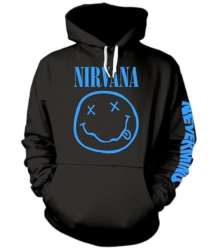 Amazon.com: Nirvana Smiley-Hoodie-Size XXL : Clothing, Shoes & Jewelry