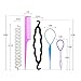 Topsy Tail Hair Styling Tool ，Hair braiding tool,Hair Styling Accessory ，Ponytail Styling Tool ，Hair Styling Tool，Hair Accessories，Hair Styling Set Kit，Pony Tail Hair Accessories，（19 Pack/10pack)thumb 4