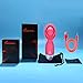 Vibrator , Louviva Massage 10 Speed G Spot Vagina Clitoris Stimulation USB Rechargeable Waterproof Powerful vibration Sex Adult Toys for Couples or Women Flirt Brush Pink