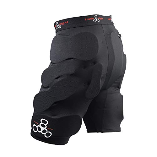 Triple Eight Bumsaver Men's Padded Shorts for Skateboarding and