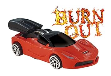 Whistle Racer Burn Out - Car Only Toys for Kids - (Red)