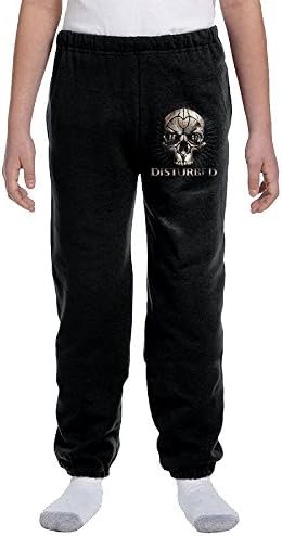 Disturbed Rust Skull Sticker Youth Striker Athletic Jogger Sweatpants