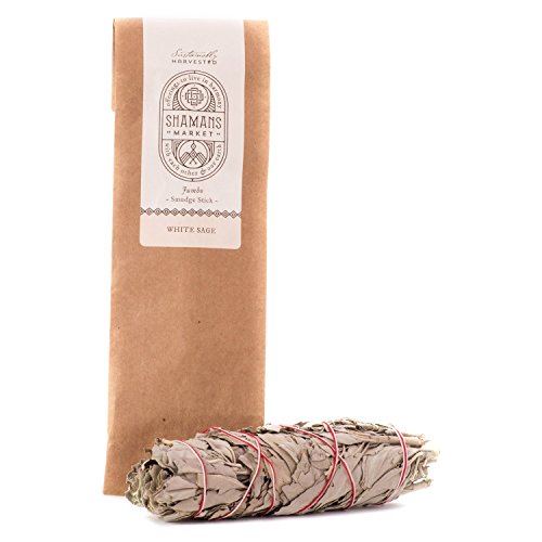 White Sage Jumbo Smudge Stick - 8-9 in.