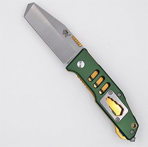 DOINGOUTDOOR Sanrenmu 7046LTX-LPR-T3 Tanto Blade multifunction tools knife Green Handle