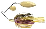 Terminator T1 Spinnerbait-Colorado/Willow, Gold/Gold Blade (Sunfish, 3/8-Ounce)