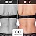 Best Bra Extender 2 Hook Narrow 3 Rows 3 pack, Soft Comfortable Bra Strap Band Extension, Extenders Adjustable for Plus Size