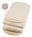 Organic Bassinet sheet 2 Pack 100% GOTS Certified Organic Dye Free Jersey Cotton Knit Natural Color for Baby Girl or Baby Boy by Ely's & Co.