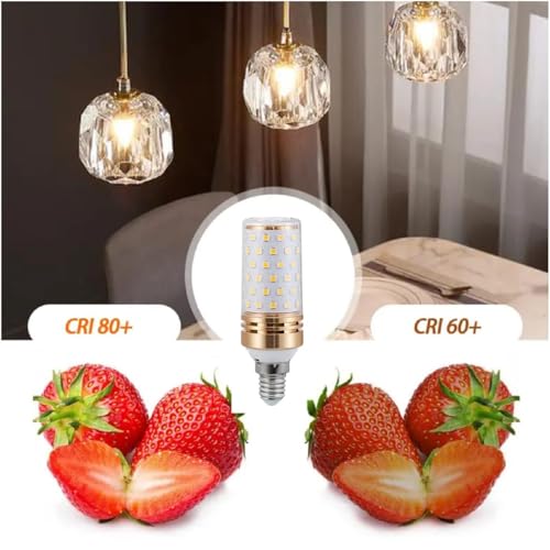 E14 LED Bulb (10 Packs) 3 Color Changing to Daylight | Warm White | Cool White, 16W Equivalent to 120W Incandescent Bulb & 90% Electricity Bill Saving, uses for Chandliers, Wall & Table Lamps etc.