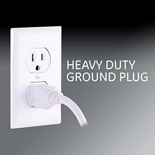 GE Pro 7Outlet Surge Protector, 6 Ft Extension Cord, 1080 Joules