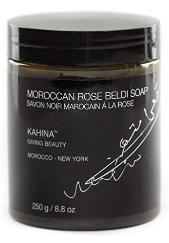 Kahina Giving Beauty Moroccan Beldi Soap, Rose Damascena, 250 g.