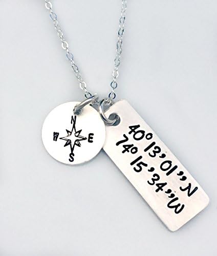 Custom Coordinate Necklace