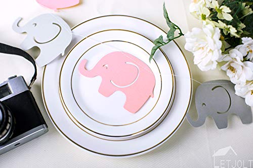 3 Elephant+Garland+Decorations+Supplies+Birthday