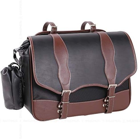 Degner nylon saddle bag PVC (synthetic leather), nylon Brown vertical 33x horizontal 42x height 16cm NB-100