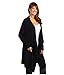Barefoot Dreams Women's Bamboo Lite Calypso Wrap (Midnight, Large / X-Large)