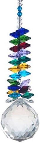 1 Rainbow Suncatcher K9 Crystal Pendulum Lamp Prisms Chakra Pendants Drops 30mm