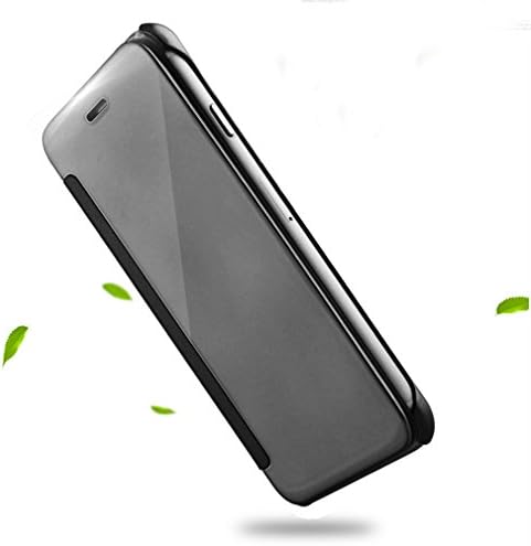 Iphone 7 Case,Trendy Source 4.7 inch perspective mirror protective cover Premium Hybrid Protective Clear Bumper Case for Apple iPhone 7 2016 , Black