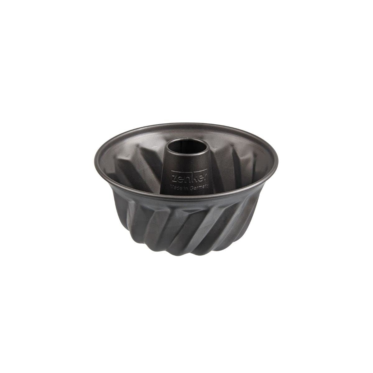 Zenker "Special Mini Mini Kugelhopf Tin, Stainless Steel, Black, 18.5 x 11.5 cm