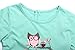 2-10T Kids Girls Pattern Printed Pure Cotton Casual Flower Pleated Dresses