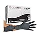 Dealmed Black Nitrile Exam Gloves – Disposable Multi-Purpose Use Medical Gloves Use for First Aid and Medical Facilities, 100 Count (X-Large, Pack of 1)